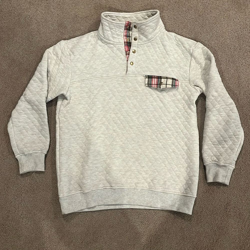 Wanna B Snap Pullover Sweatshirt. Women’s size M.
